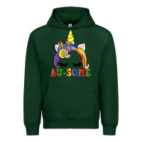 Forest Green autism au some  unicorn Urban Hoodie - AdoDesignShop