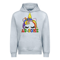 Heather Grey autism au some  unicorn Urban Hoodie - AdoDesignShop