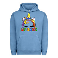 Pigment Pebble Blue autism au some  unicorn Urban Hoodie - AdoDesignShop