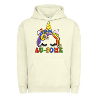 Pigment Pistachio autism au some  unicorn Urban Hoodie - AdoDesignShop