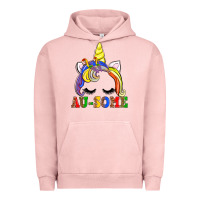 Pigment Salmon autism au some  unicorn Urban Hoodie - AdoDesignShop