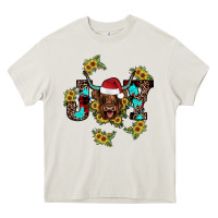 Cream joy Sunflower Heavy Core Tee - JahusDesignShop
