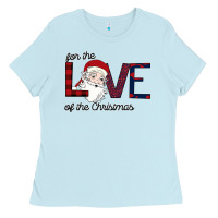 Baby Blue For The Love Of The Christmas Ladies Tee - Bettercallsaul