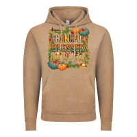 Vintage Coffee thankful blessed and kind of a mess Vintage Hoodie - CowGirlArtShop