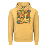 Vintage Mustard thankful blessed and kind of a mess Vintage Hoodie - CowGirlArtShop