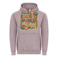 Vintage Zinc thankful blessed and kind of a mess Vintage Hoodie - CowGirlArtShop