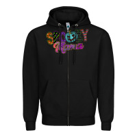 Black spooky mama Zipper Hoodie - SublimationCraftShop