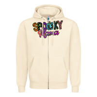 Sandshell spooky mama Zipper Hoodie - SublimationCraftShop