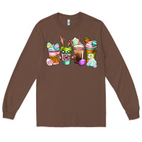 Chestnut Easter coffee cups Easter Day Long Sleeve Tee - CowGirlArtShop