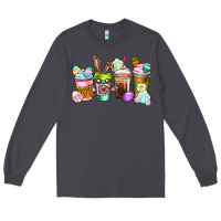 Smoke Easter coffee cups Easter Day Long Sleeve Tee - CowGirlArtShop