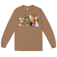 Toasted Coconut Easter coffee cups Easter Day Long Sleeve Tee - CowGirlArtShop