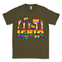 Army Green LGBTQ+ Classic Tee - NancyCooperArtShop
