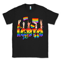Black LGBTQ+ Classic Tee - NancyCooperArtShop