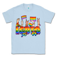 Dusty Blue LGBTQ+ Classic Tee - NancyCooperArtShop