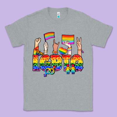Lgbtq+ Classic Tee Designed By Nancycooperartshop