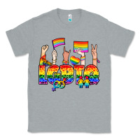Heather Grey LGBTQ+ Classic Tee - NancyCooperArtShop