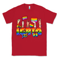 Red LGBTQ+ Classic Tee - NancyCooperArtShop