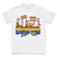 White LGBTQ+ Classic Tee - NancyCooperArtShop