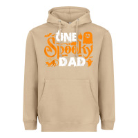 Mushroom one spooky dad funny cat boo dad halloween costume design t shirt Heavyweight Hoodie - minhPixels