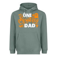 Sage one spooky dad funny cat boo dad halloween costume design t shirt Heavyweight Hoodie - minhPixels