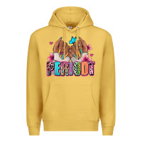 Periodt Afro Woman Nail Art Premium Hoodie | Teevron