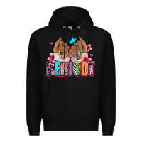 Black Periodt afro woman nail art Premium Hoodie - RanaPortraitStore