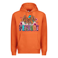 Carrot Periodt afro woman nail art Premium Hoodie - RanaPortraitStore