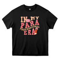 Black in my parapro era Heavy Core Tee - Artiststas