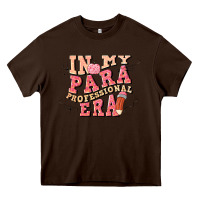 Chocolate Brown in my parapro era Heavy Core Tee - Artiststas