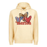 Pina Colada merica 4th of july hearts Premium Hoodie - BundleAndBundleShop