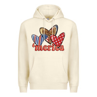 Sandshell merica 4th of july hearts Premium Hoodie - BundleAndBundleShop