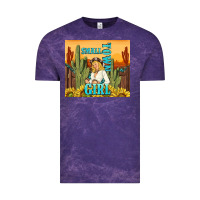 Cloud Purple small town girl Vintage Tee - TumblerDesignByShophia