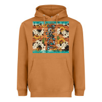 Meerkat texas sunflower cactus cowhide Heavyweight Hoodie - Artiststas
