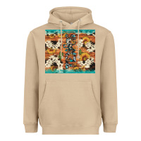 Mushroom texas sunflower cactus cowhide Heavyweight Hoodie - Artiststas