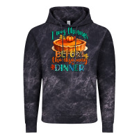 Cloud Black i was thinner before thanksgiving dinner Vintage Hoodie - CowGirlArtShop
