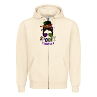 Sandshell spooky mama Zipper Hoodie - SublimationCraftShop