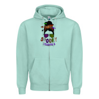 Seafoam spooky mama Zipper Hoodie - SublimationCraftShop
