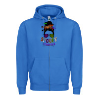 True Royal spooky mama Zipper Hoodie - SublimationCraftShop