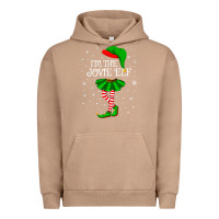 Pigment Burro matching family group i'm the jovie elf christmas t shirt Urban Hoodie - minhPixels