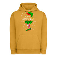 Pigment Peanut Butter matching family group i'm the jovie elf christmas t shirt Urban Hoodie - minhPixels