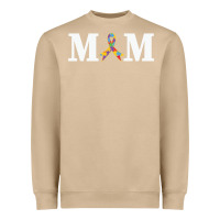 Mushroom LIL Autism Mom Heavyweight Sweatshirt - CowhideDigitalArt