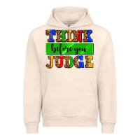Sandshell think before you judge Urban Hoodie - AdoDesignShop