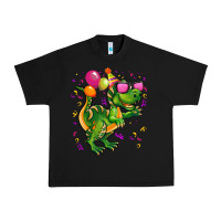 Black birthday t rex pink Urban Heavy Tee - CowGirlArtShop