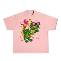 Salmon birthday t rex pink Urban Heavy Tee - CowGirlArtShop