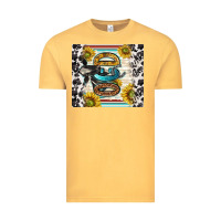 Vintage Mustard ocd with cow Vintage Tee - TumblerDesignByShophia
