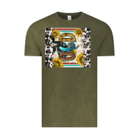 Vintage Olive ocd with cow Vintage Tee - TumblerDesignByShophia