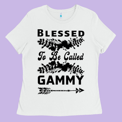 Blessed To Be Called Gammy Ladies Tee Designed By Bettercallsaul