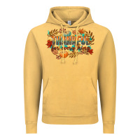 Vintage Mustard thankful for everything Vintage Hoodie - CowGirlArtShop