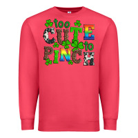 Cardinal st patricks too cute to pinch Premium Sweatshirt - Artiststas