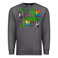Charcoal Heather st patricks too cute to pinch Premium Sweatshirt - Artiststas